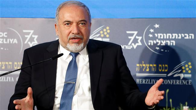 Israeli minister of military affairs, Avigdor Lieberman (Photo by Reuters)
