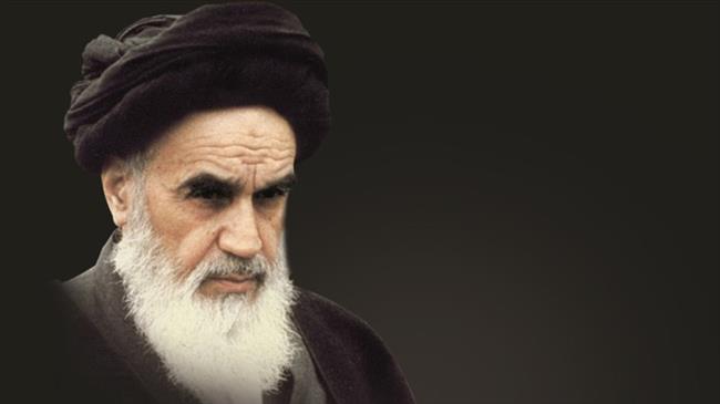 Late founder of the Islamic Republic Imam Khomeini
