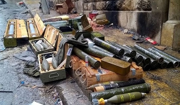 American, Israeli Weapons from Terrorists in Syria