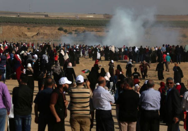 +130 Women Wounded by Israeli Soldiers in Gaza Rally
