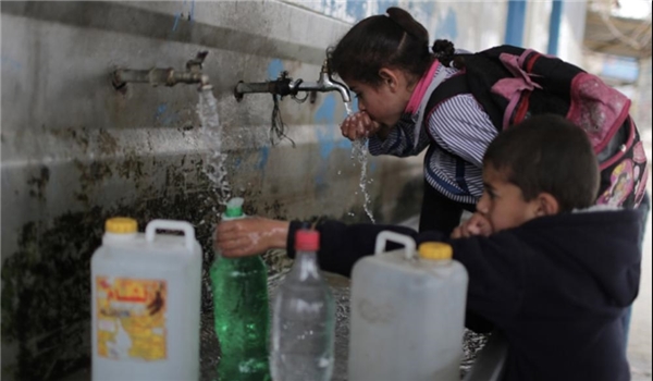 Water shortage in Gaza