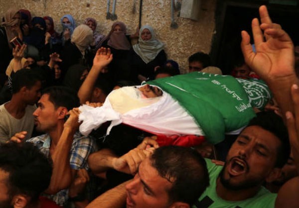 Funeral of Palestinian Youth in Gaza 