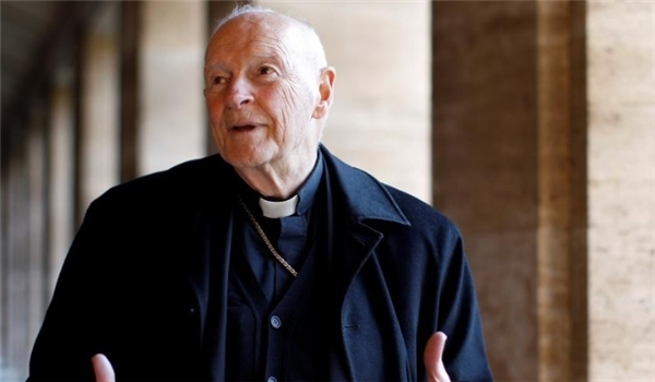 Cardinal Theodore McCarrick, one of the US Catholic Church’s most prominent figures, who has been at the center of a widening sexual abuse scandal