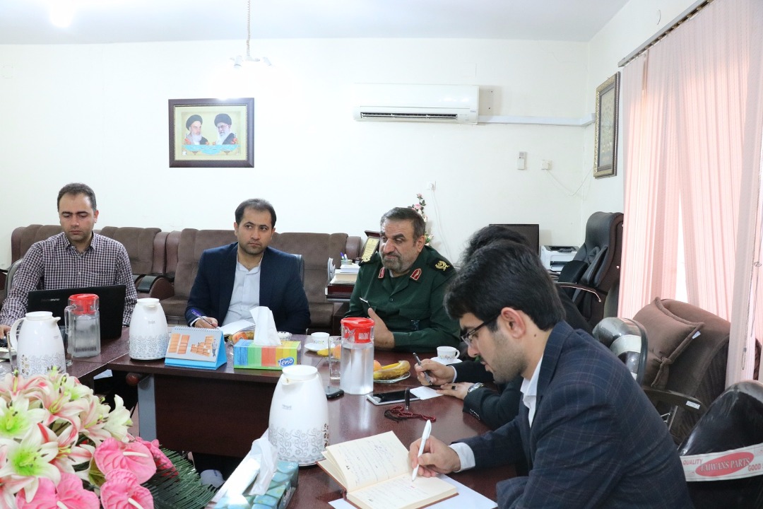 جلسه هم افزایی و اجرای برنامه های مشترک با محوریت کتاب و دفاع مقدس در خوزستان