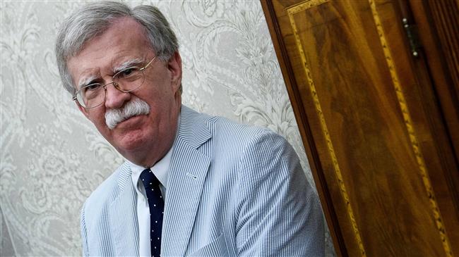 US National Security Advisor John Bolton is seen in the Oval Office of the White House on July 2, 2018 in Washington, DC. (AFP photo)
