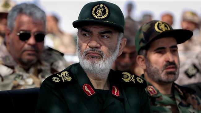 Brigadier General Hossein Salami, the IRGC’s second-in-command (Photo via Tasnim)
