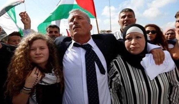 Palestinian resistance icon Ahed al-Tamimi and her family