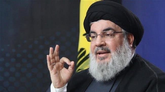 The undated photo shows Hezbollah Secretary General Sayyed Hassan Nasrallah.
