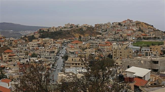 This picture shows a view of a Druze village in the occupied Golan Heights as seen on October 21, 2018. (Photo by AFP)
