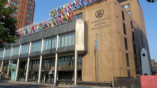 An exterior view of the International Maritime Organization (IMO) in London. The IMO is the UN specialized agency with responsibility for the safety and security of shipping and the prevention of marine pollution by ships.
