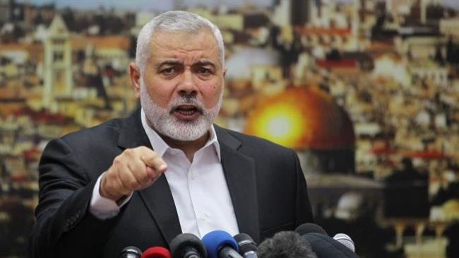 Head of Hamas political bureau Ismail Haniyeh
