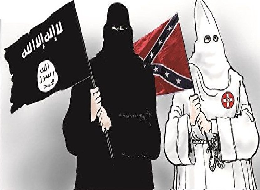 Islamophobes and Wahhabis follow the same way which is against Islam