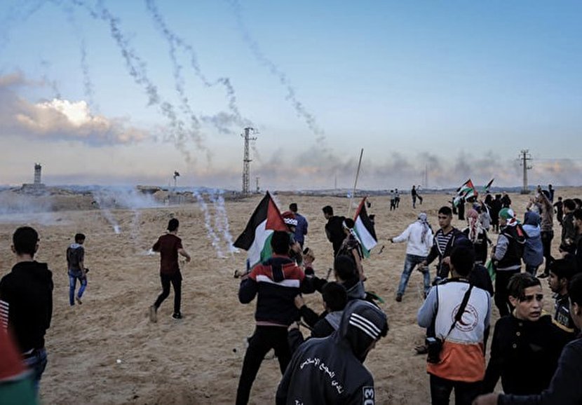 Israeli Gunfire Injures Fourteen ​Palestinians at Maritime Protests in Gaza​