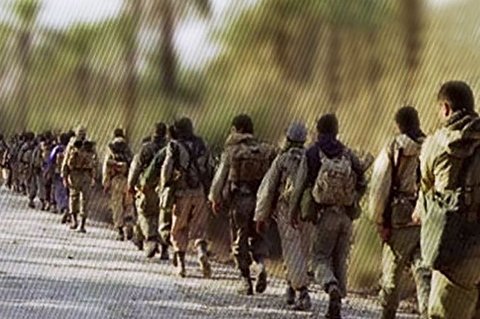 What was the amazing event that happened to Iranian youth while defending against enemies?