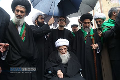 Islamic Scholars in Qom marked Martyrdom of the Lady Fatima al-Zahra