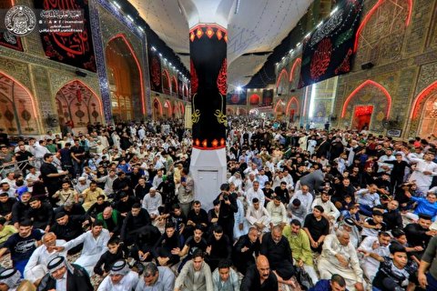 Report on the commemoration of the martyrdom of Imam Ali and Laylat al-Qadr ‎in Najaf
