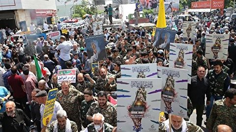 Muslims rally on Quds Day as US 'deal of century' looms