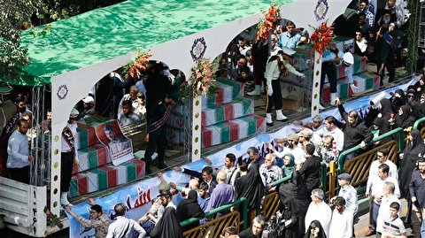 Iran bids farewell to 150 martyrs of 1980s war