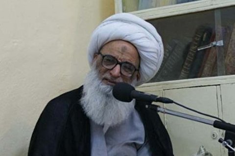Ayatollah Bashir Najafi received the family members of Ayatollah Shahroudi