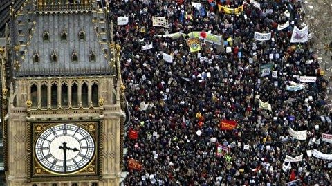 British authorities expect huge protests in the run-up to Brexit