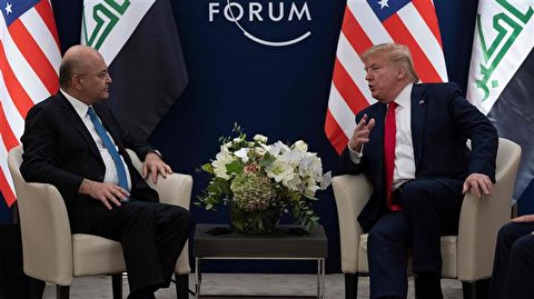 Salih, Trump discuss American troop drawdown from Iraq