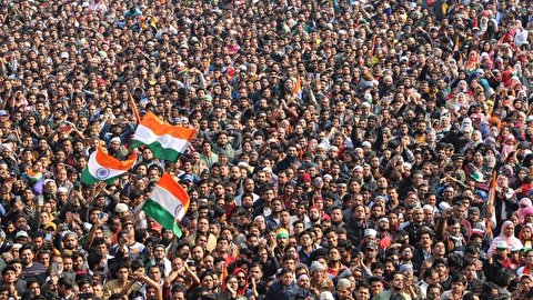 Up to 7 million Indians form 620km human chain to protest anti-Muslim law