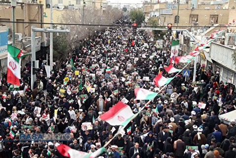 Soleimani Dawn| People of holy city of Qom participated in annual 22 Bahman (February 11) glorious march