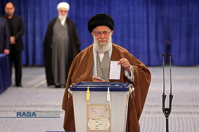 Imam Khamenei Participates in Majlis and Assembly of Experts’ elections