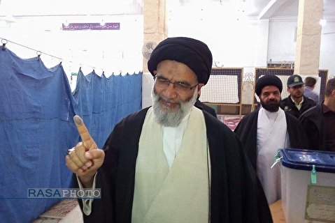 Representatives of the Supreme Leader and Islamic scholars of all country participated in the election