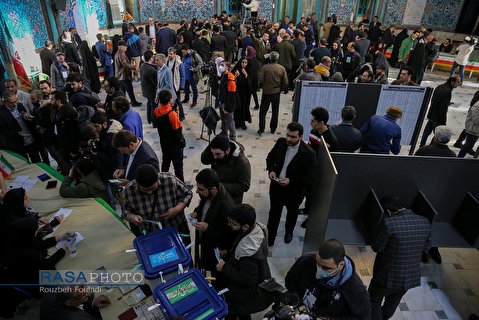 11th parliamentary elections, midterm elections for the Assembly of Experts simultaneously was held in Tehran