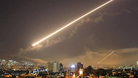 Syrian air defenses confront Israeli missile attack