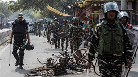 Police clear citizenship law protest site in Indian capital, citing virus lockdown