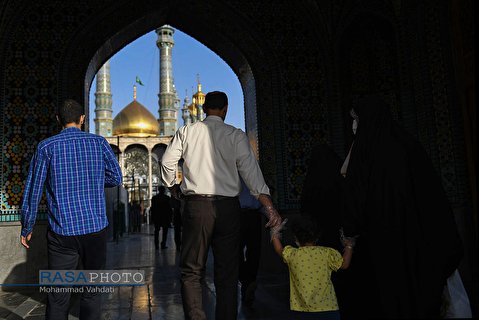 Ceremony held marking the reopening of the Holy Shrine of Lady Fatimah al-Ma’sumah in ‎Qom