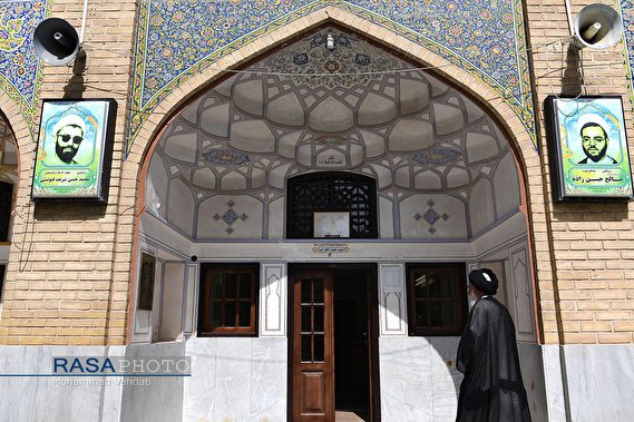Imam Khomeyni’s dormitory room at Feyzieh School in Qom