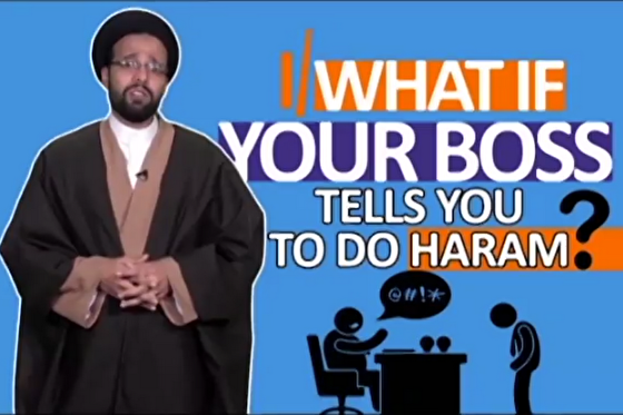 What If Your Boss Tells You To Do Something Haram