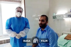 بیمار قمی: برای زحمت شبانه روزی کادر درمانی اشک ریختم