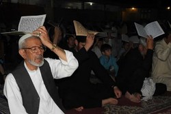 برگزاری مراسم پرفیض شب قدر در پاکستان