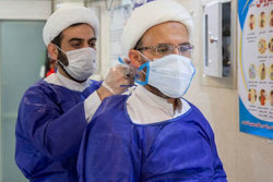 فعالیت‌های مشاوران جمعیت همراهان جهادی در بیمارستان‌های اهواز
