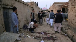کشته شدن ۱۸ تن و زخمی شدن ۵۷ نفر در حمله انتحاری افغانستان