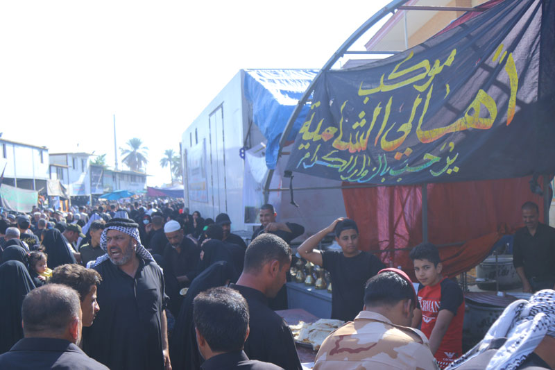  خدمات رسانی بیش از 500 موکب به زائران در عراق+ تصاویر