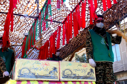 استقبال از لاله‌های بی نشان در شهر برزک کاشان