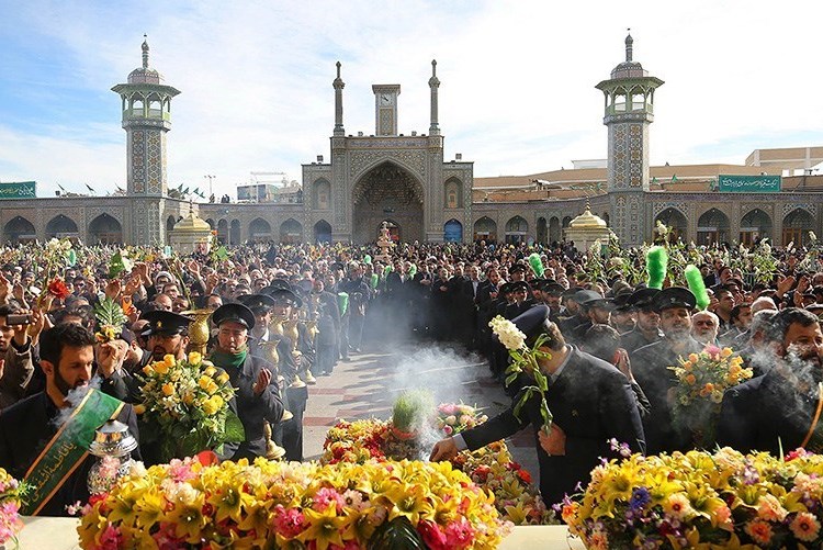 آب زنید راه را هین که نگار می‌رسد