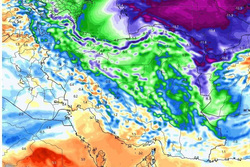 هواشناسی ایران ۱۴۰۱/۱۲/۰۸؛ بارش برف و باران در ۱۰ استان تا چهارشنبه