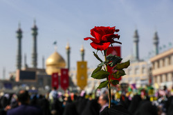 مراسم نمادین ورود کاروان حضرت معصومه (سلام الله علیها) به قم