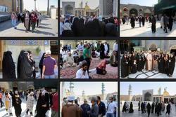 میزبانی حرم حضرت معصومه از ۴۰ هزار زائر و گردشگر خارجی از ۵۷ کشور