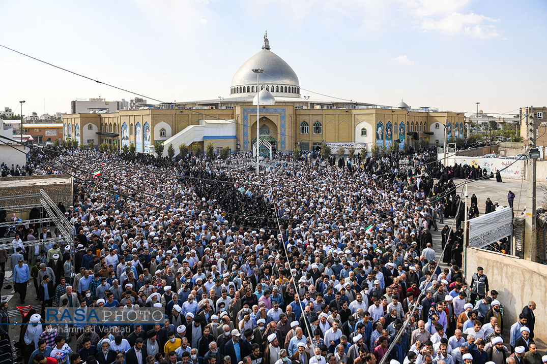 طنین صدای استکبار ستیزانه ۱۳ آبان در قم