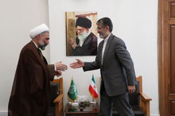 دیدار رئیس دانشکده الهیات دانشگاه تهران با رئیس دانشگاه رضوی