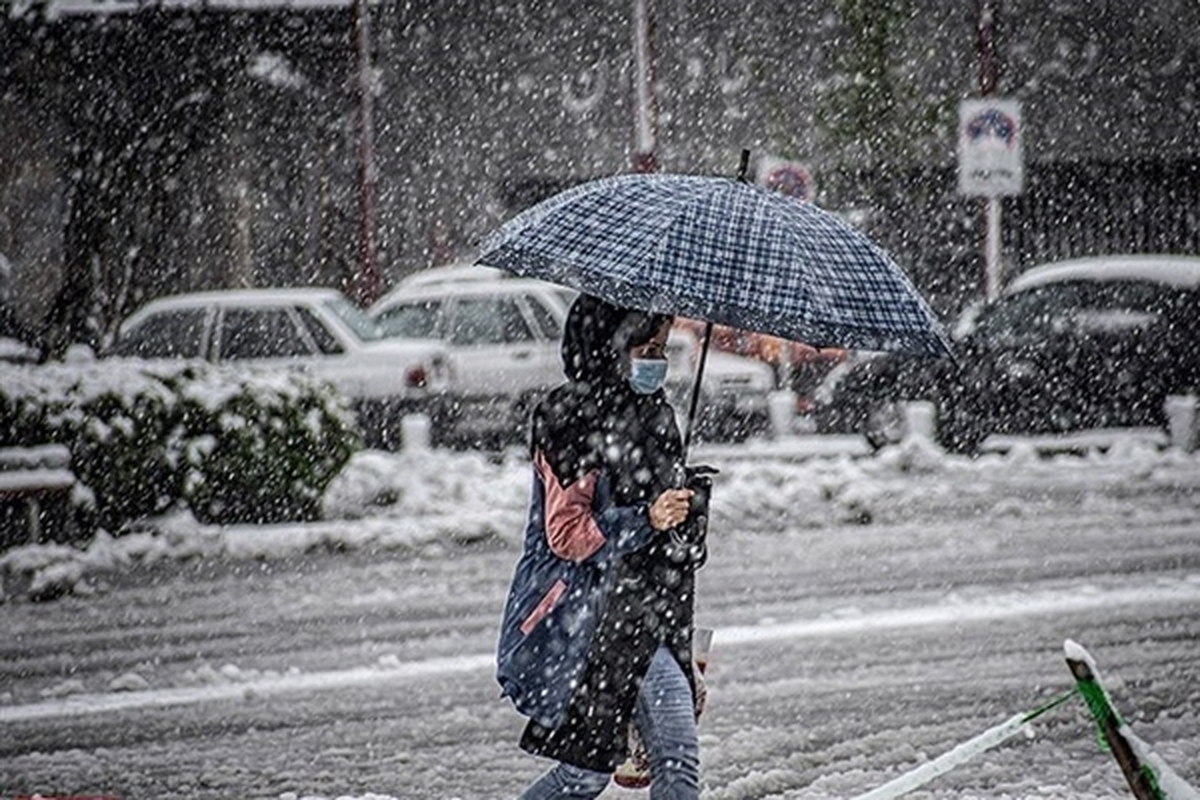 هواشناسی ایران ۱۴۰۲/۱۰/۱۷؛ هشدار نارنجی بارش برف و باران برای ۶ استان