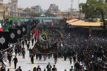 یک ایران حماسه و عزا در ماتم علمدار کربلا