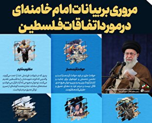 اطلاع نگاشت | مروری بر بیانات امام خامنه‌ای در مورد اتفاقات فلسطین